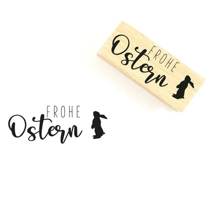 Osterstempel "Frohe Ostern" - IN LOVE WITH PAPER