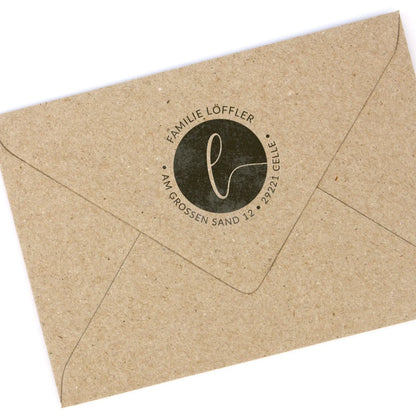 Personalisierter Adressstempel "Celle" - IN LOVE WITH PAPER