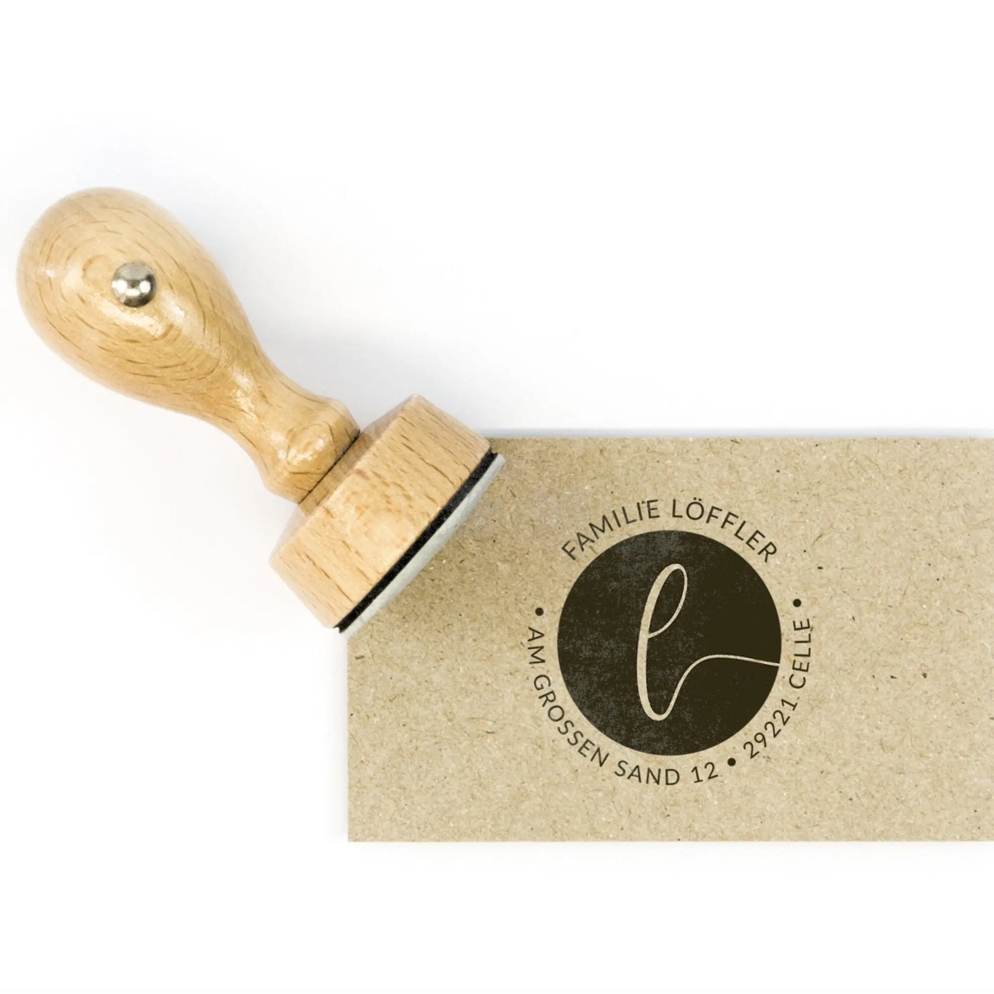 Personalisierter Adressstempel "Celle" - IN LOVE WITH PAPER