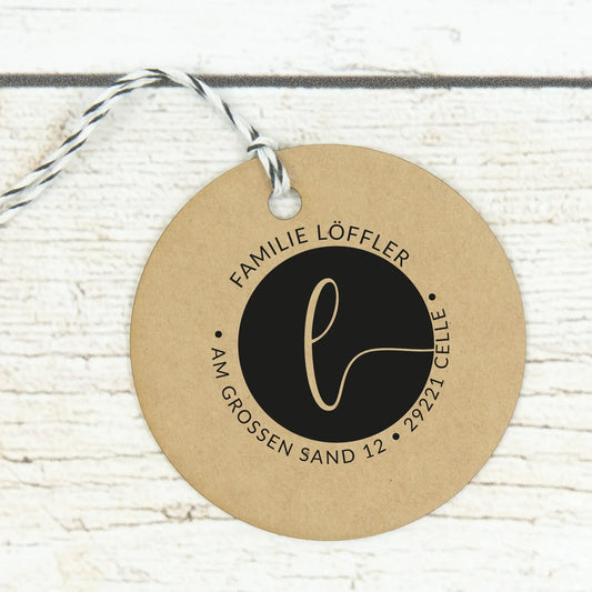 Personalisierter Adressstempel "Celle" - IN LOVE WITH PAPER