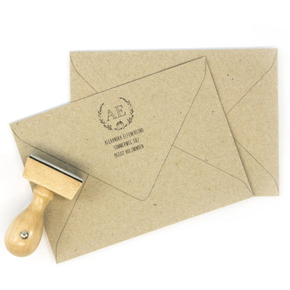 Personalisierter Adressstempel "Holzminden" - IN LOVE WITH PAPER