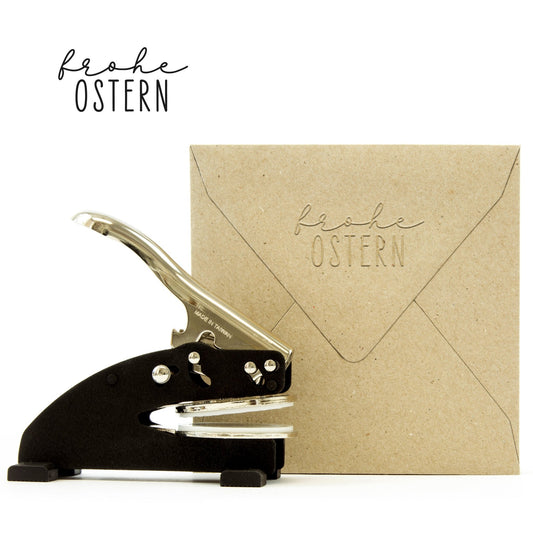 Prägestempel "Frohe Ostern" - IN LOVE WITH PAPER