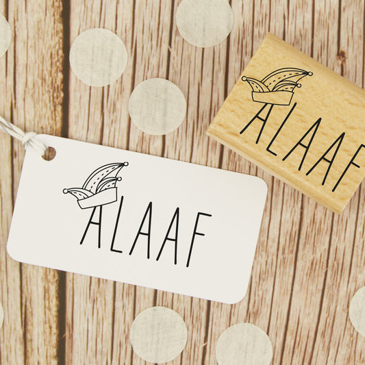 Stempel "Alaaf" für Fastnachter - IN LOVE WITH PAPER