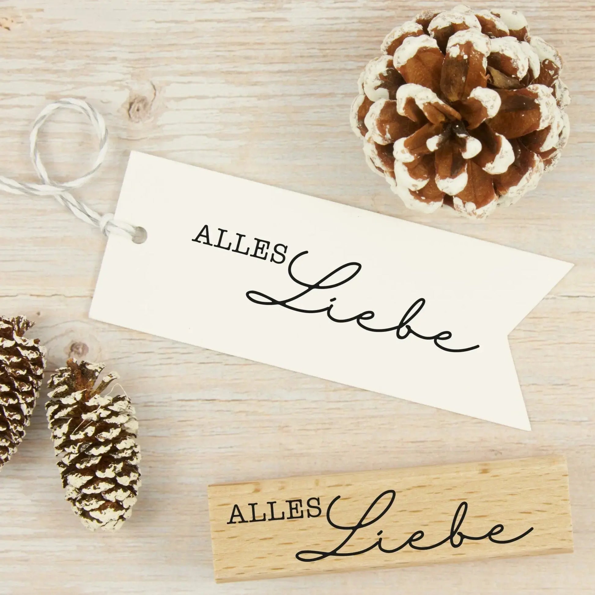 Stempel "Alles Liebe" - IN LOVE WITH PAPER