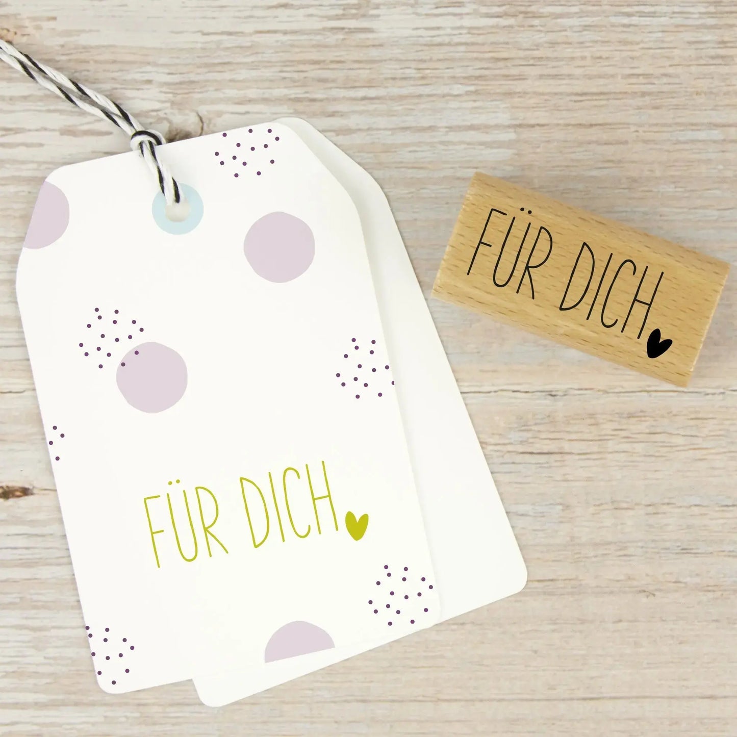 Stempel FÜR DICH - IN LOVE WITH PAPER