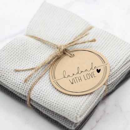 Stempel "handmade WITH LOVE" - IN LOVE WITH PAPER