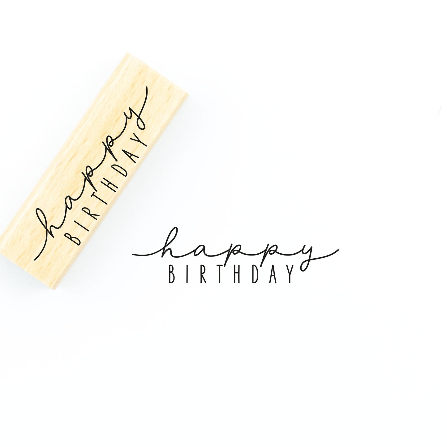 Stempel "Happy Birthday" - IN LOVE WITH PAPER