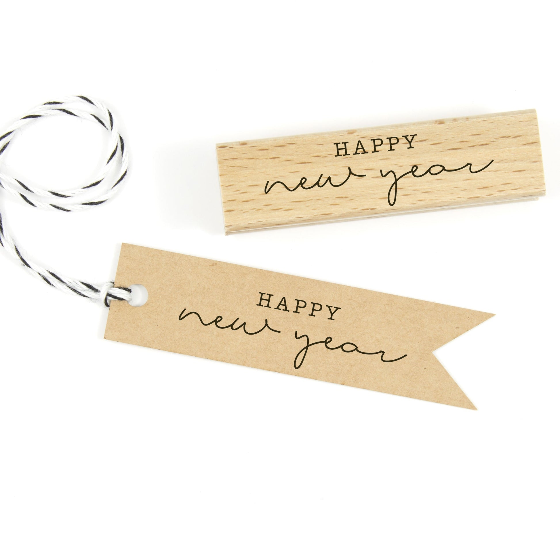 Stempel "Happy new year" - IN LOVE WITH PAPER