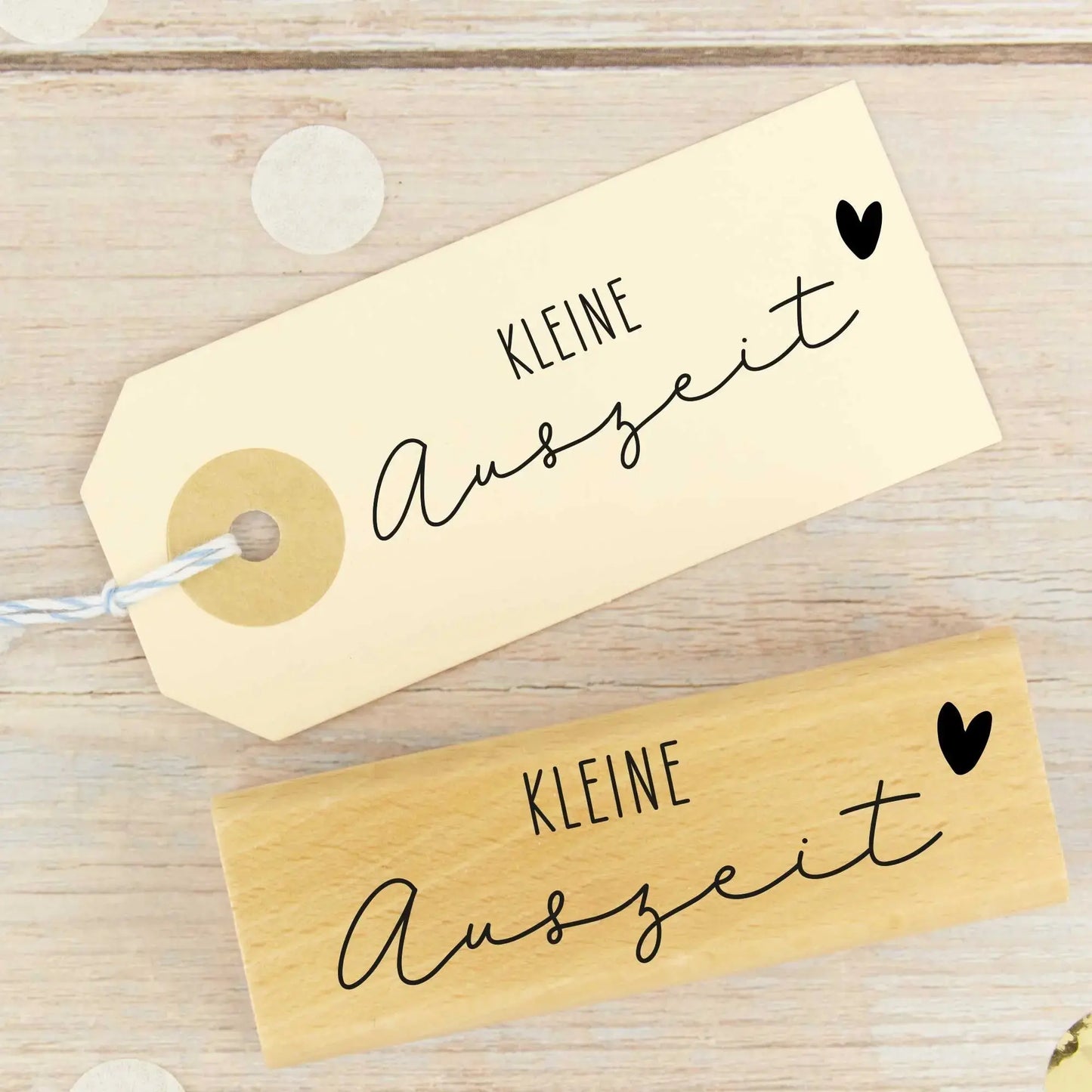 Stempel "Kleine Auszeit" - IN LOVE WITH PAPER