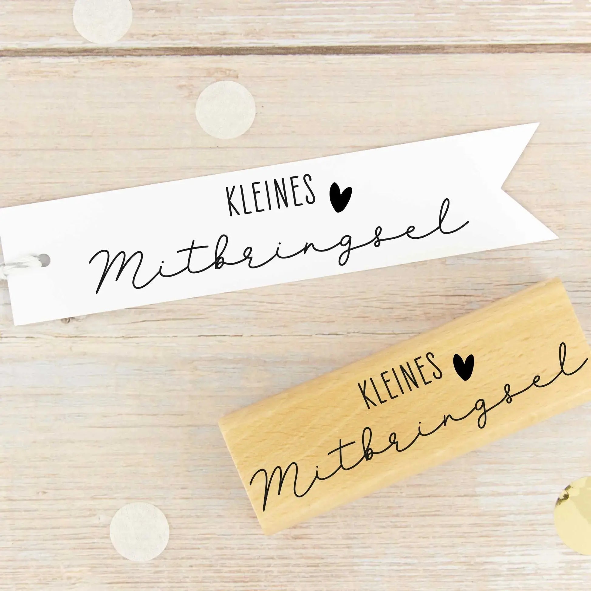 Stempel "Kleines Mitbringsel" - IN LOVE WITH PAPER