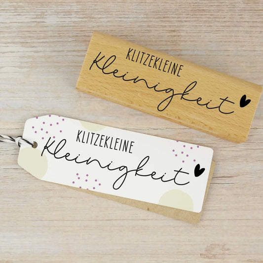 Stempel "Klitzekleine Kleinigkeit" - IN LOVE WITH PAPER