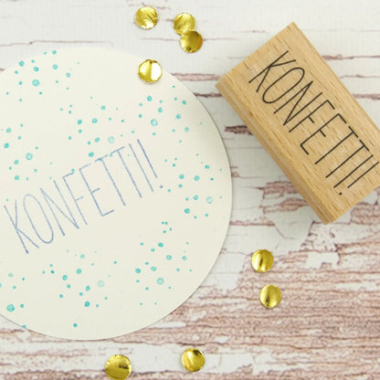 Stempel "KONFETTI" - IN LOVE WITH PAPER