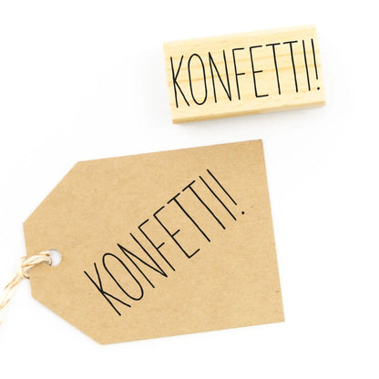 Stempel "KONFETTI" - IN LOVE WITH PAPER