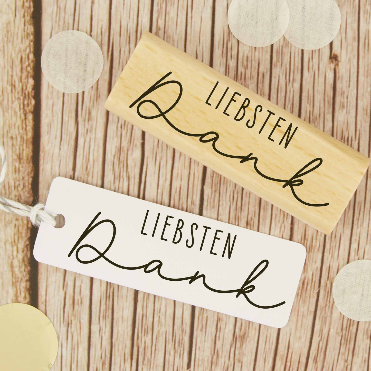 Stempel "Liebsten Dank" - IN LOVE WITH PAPER