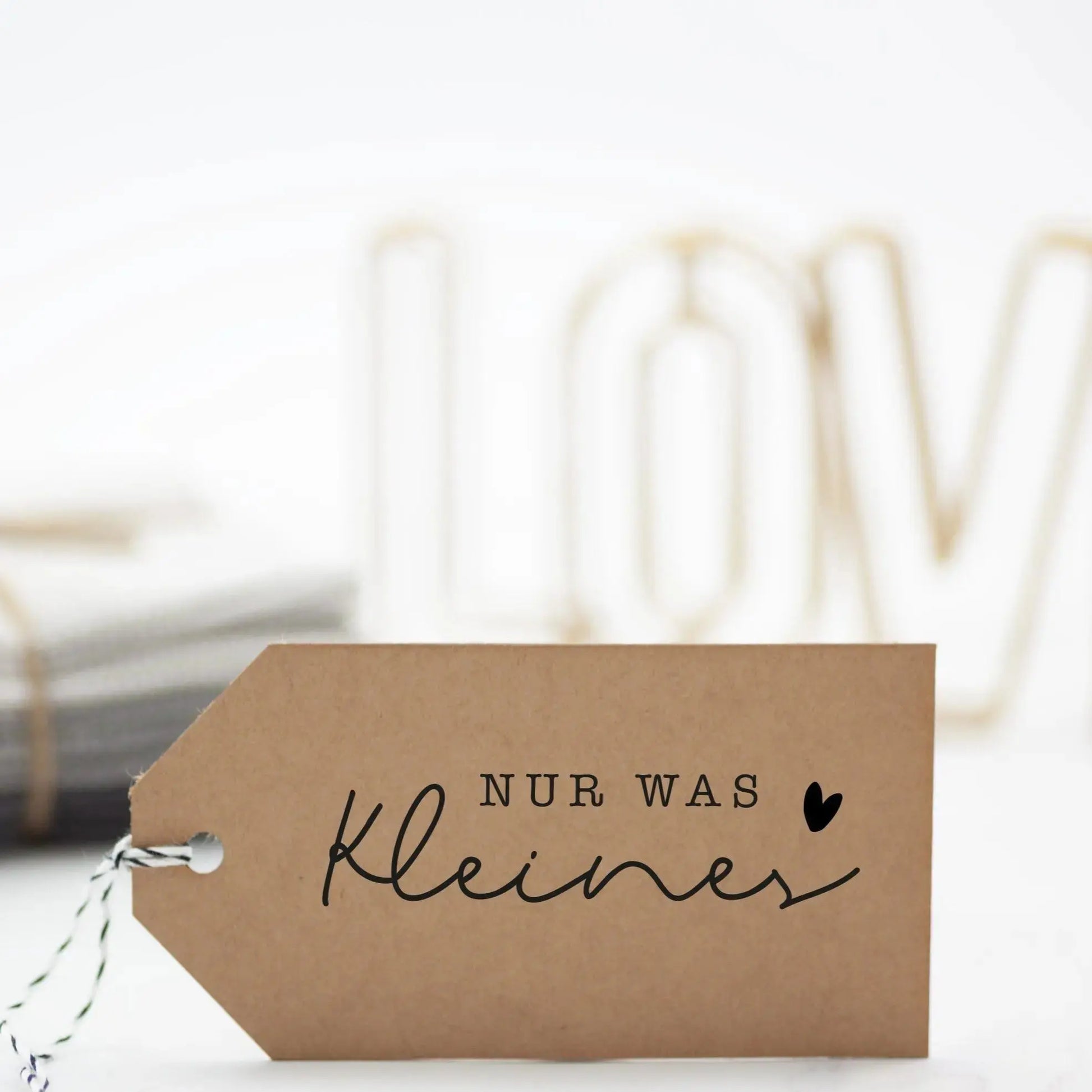 Stempel "Nur was Kleines" - IN LOVE WITH PAPER