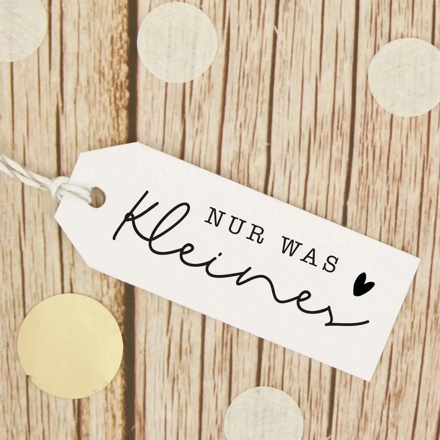 Stempel "Nur was Kleines" - IN LOVE WITH PAPER