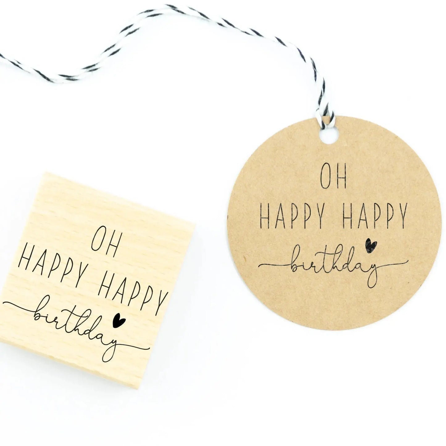 Stempel "Oh HAPPY HAPPY birthday" - IN LOVE WITH PAPER