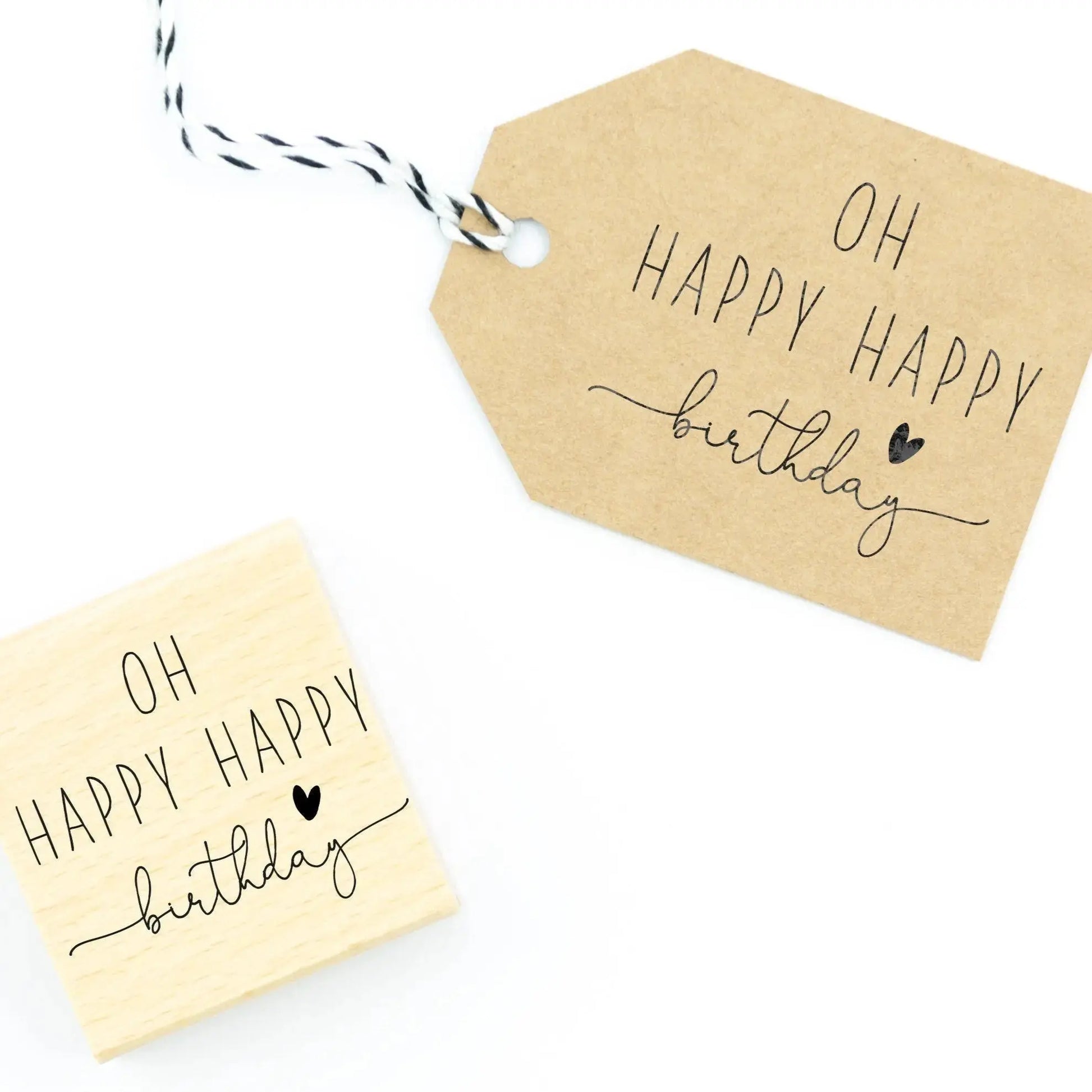 Stempel "Oh HAPPY HAPPY birthday" - IN LOVE WITH PAPER