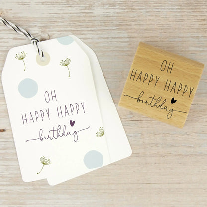 Stempel "Oh HAPPY HAPPY birthday" - IN LOVE WITH PAPER