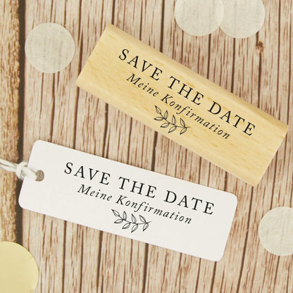 Stempel "Save the date - Meine Konfirmation" - IN LOVE WITH PAPER