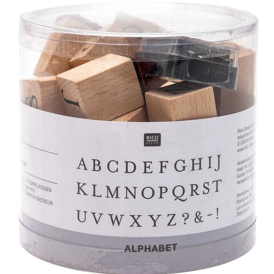 Stempel-Set ABC // Buchstaben-Stempel - IN LOVE WITH PAPER