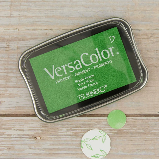Stempelkissen hellgrün - Versa Color "Fresh Green" - IN LOVE WITH PAPER