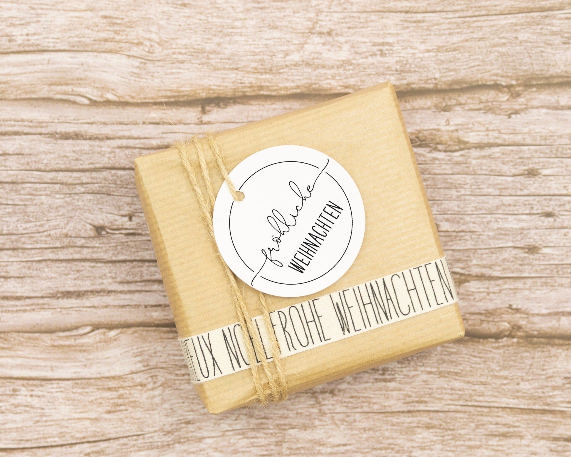 Weihnachtsstempel "Fröhliche Weihnachten" (W022) - IN LOVE WITH PAPER