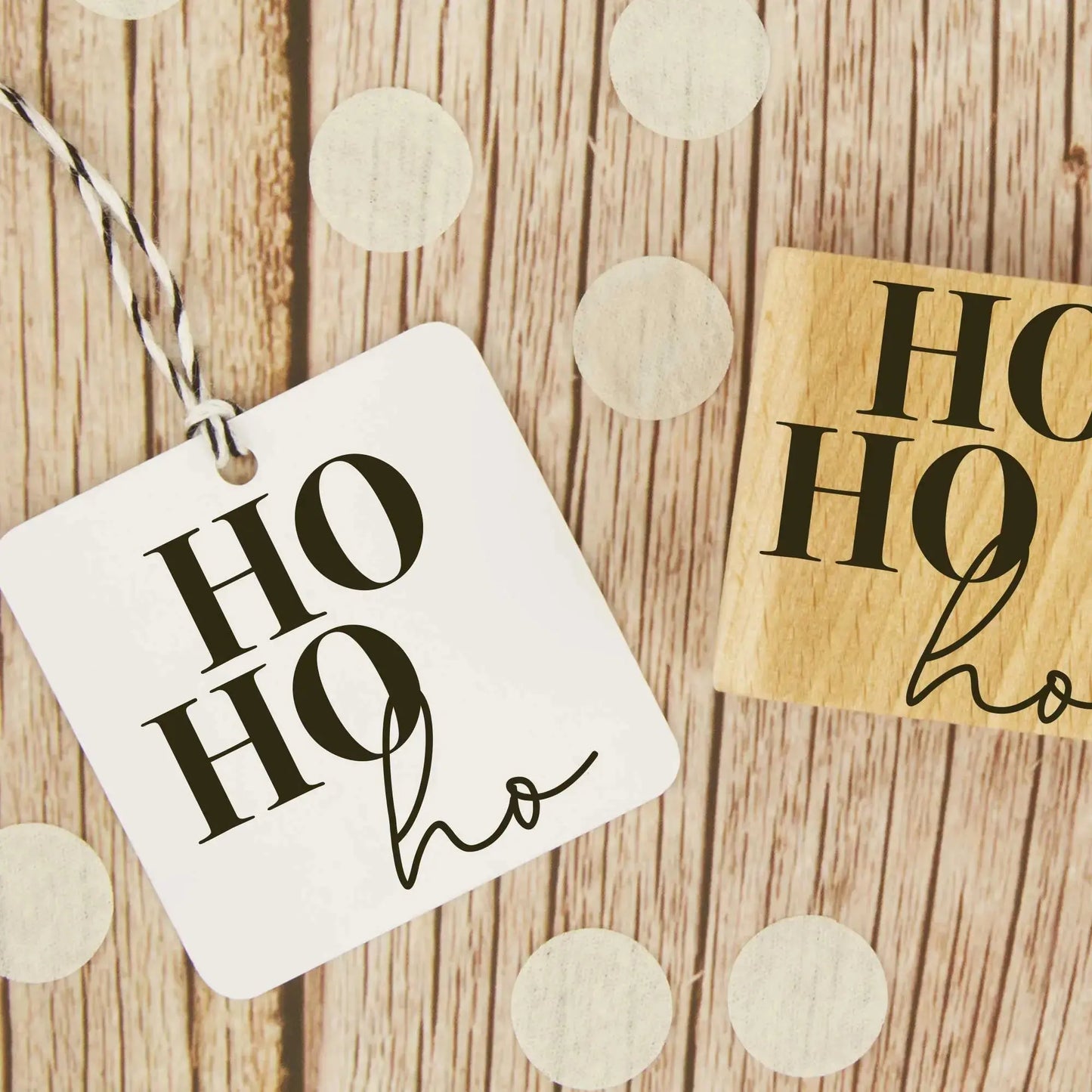 Weihnachtsstempel "Ho Ho Ho" - IN LOVE WITH PAPER