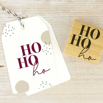 Weihnachtsstempel "Ho Ho Ho" - IN LOVE WITH PAPER